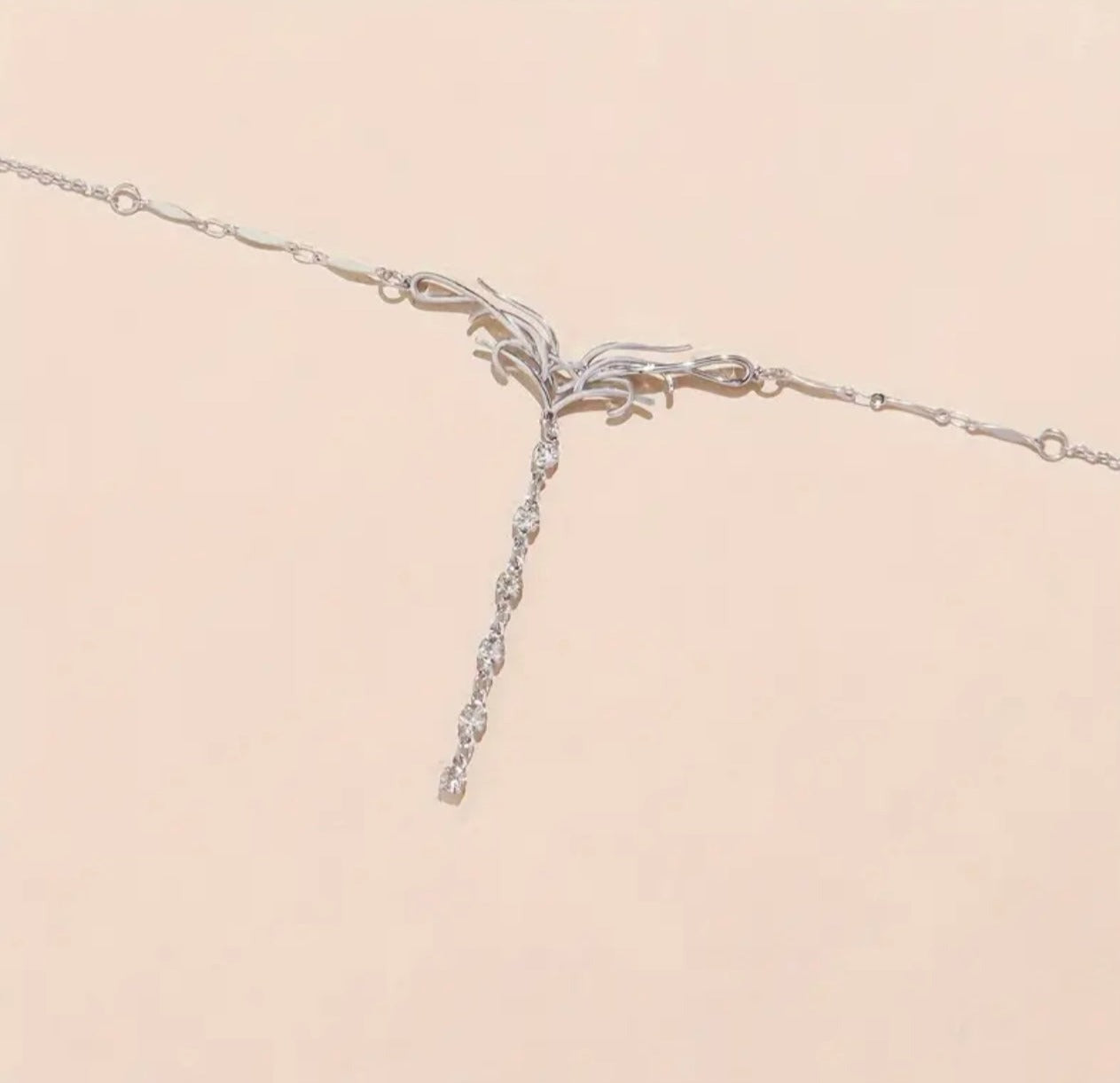 Sparkling Spiderweb Waist Chain